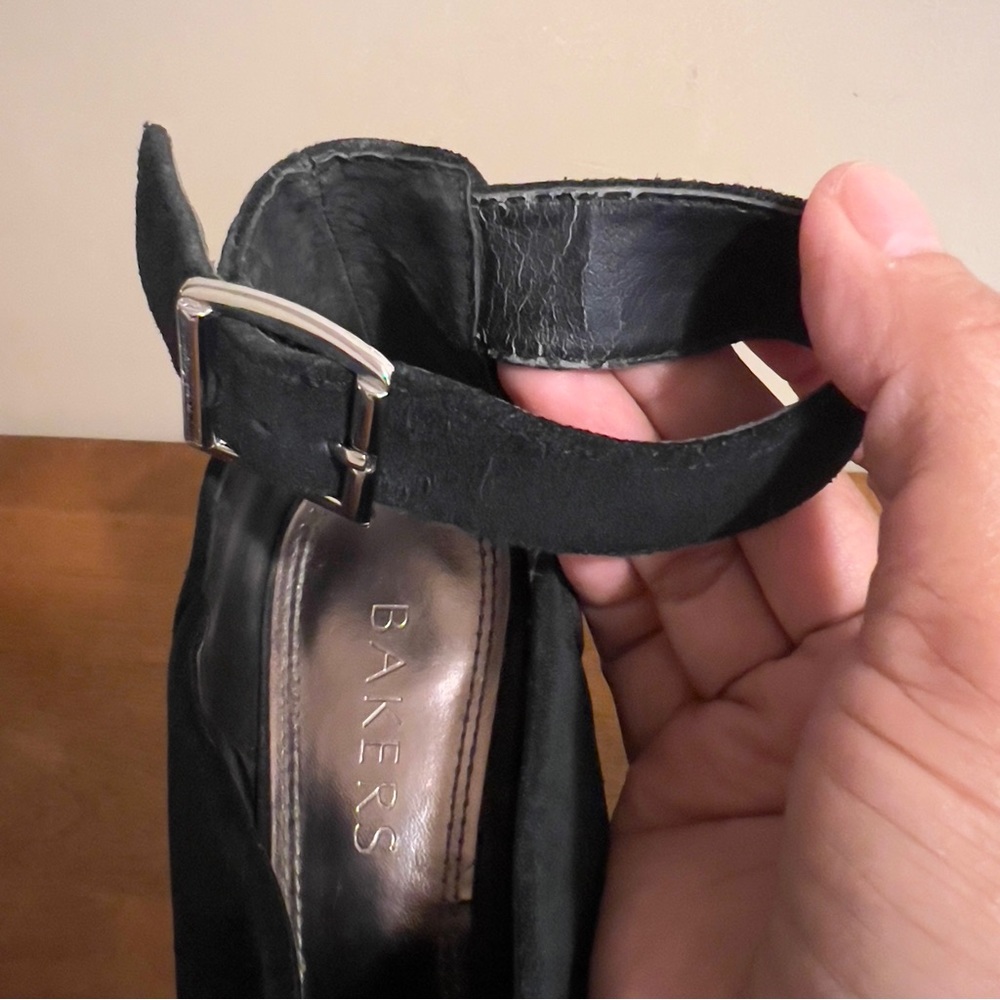 Bakers black wedges sandals - Picture 9 of 9